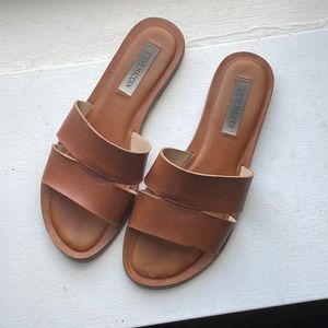 Tan Steve Madden Sandals Size 7.5